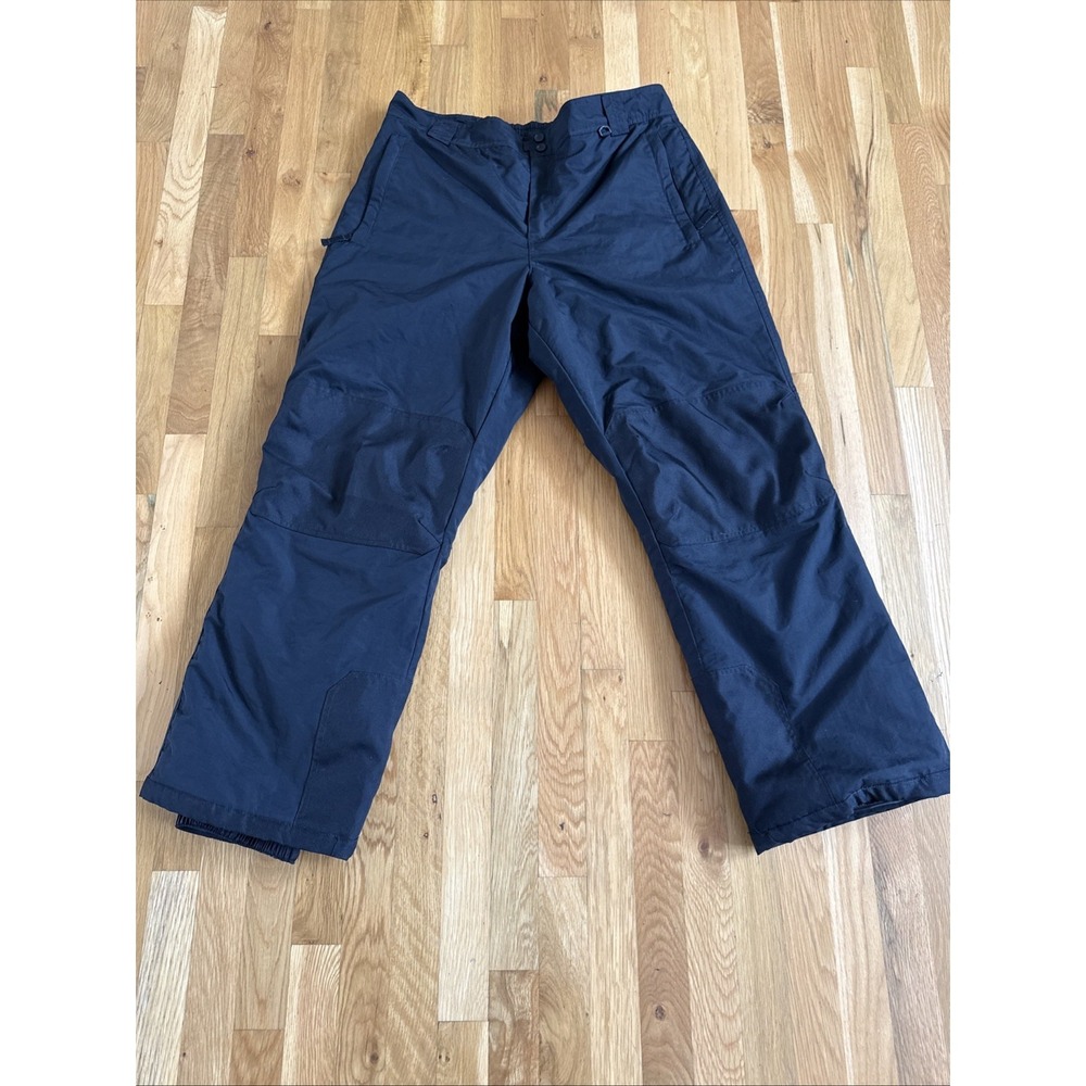 SLALOM‎ MEN'S INSULATED SNOW PANTS Black XL